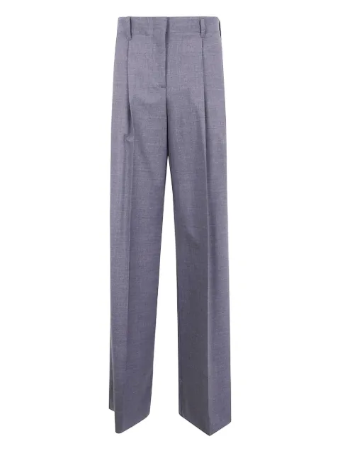P.A.R.O.S.H. pleated wool trousers