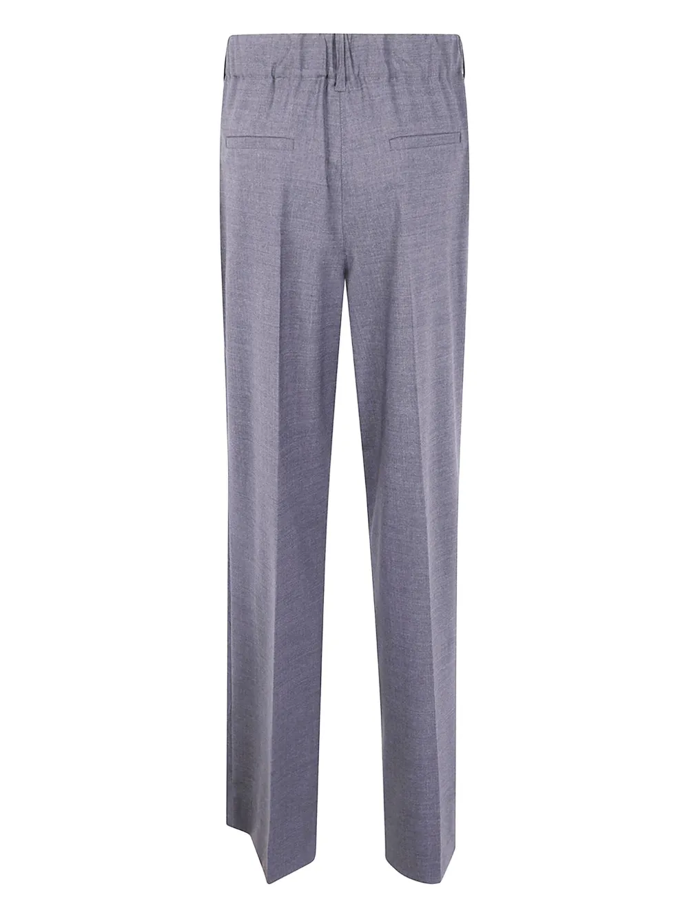 P.A.R.O.S.H. pleated wool trousers - Grijs