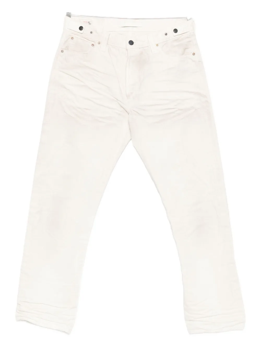 Mastercraft Union Button-fly Jeans In Pink