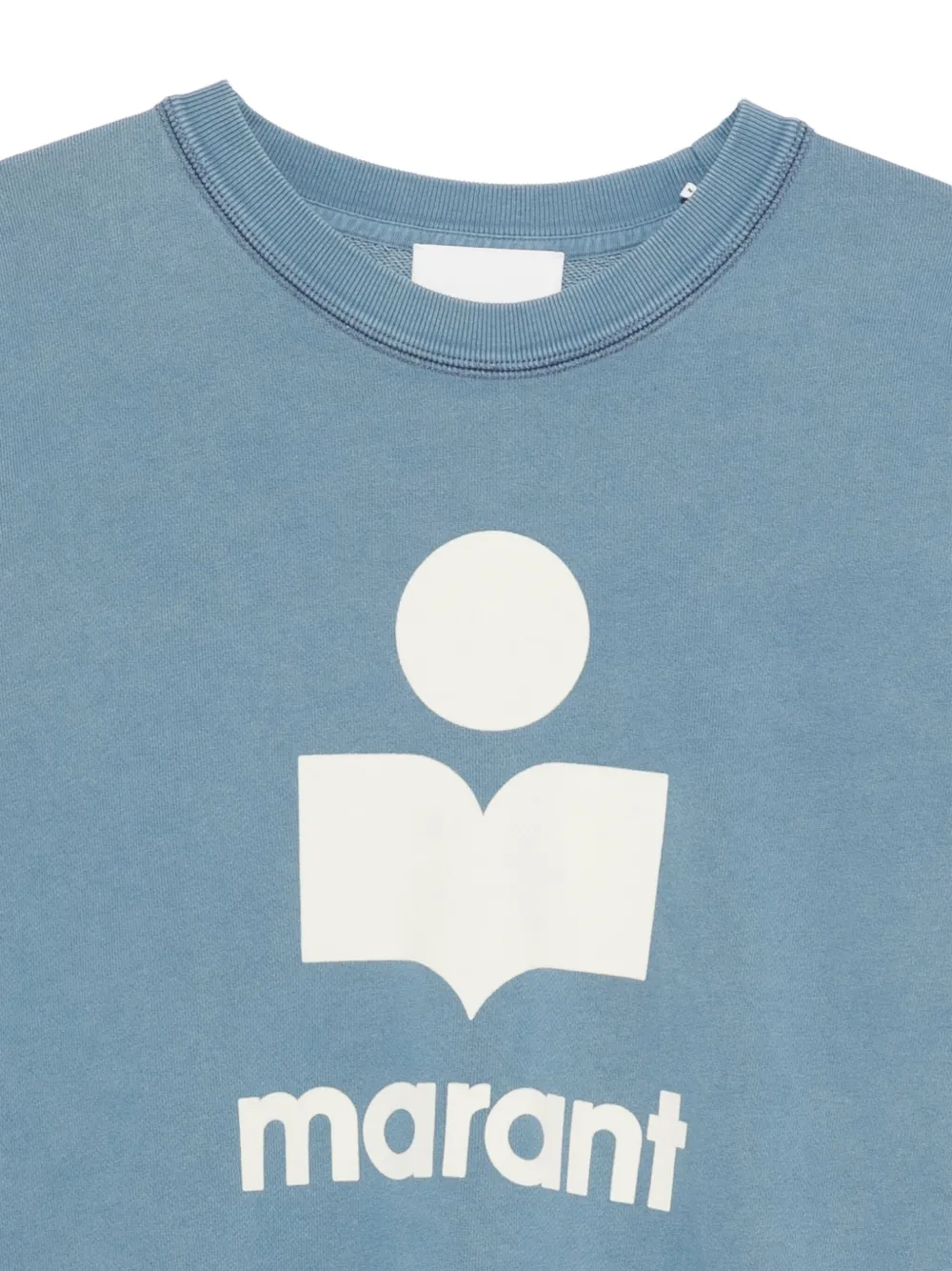 MARANT Sweater met logoprint Blauw