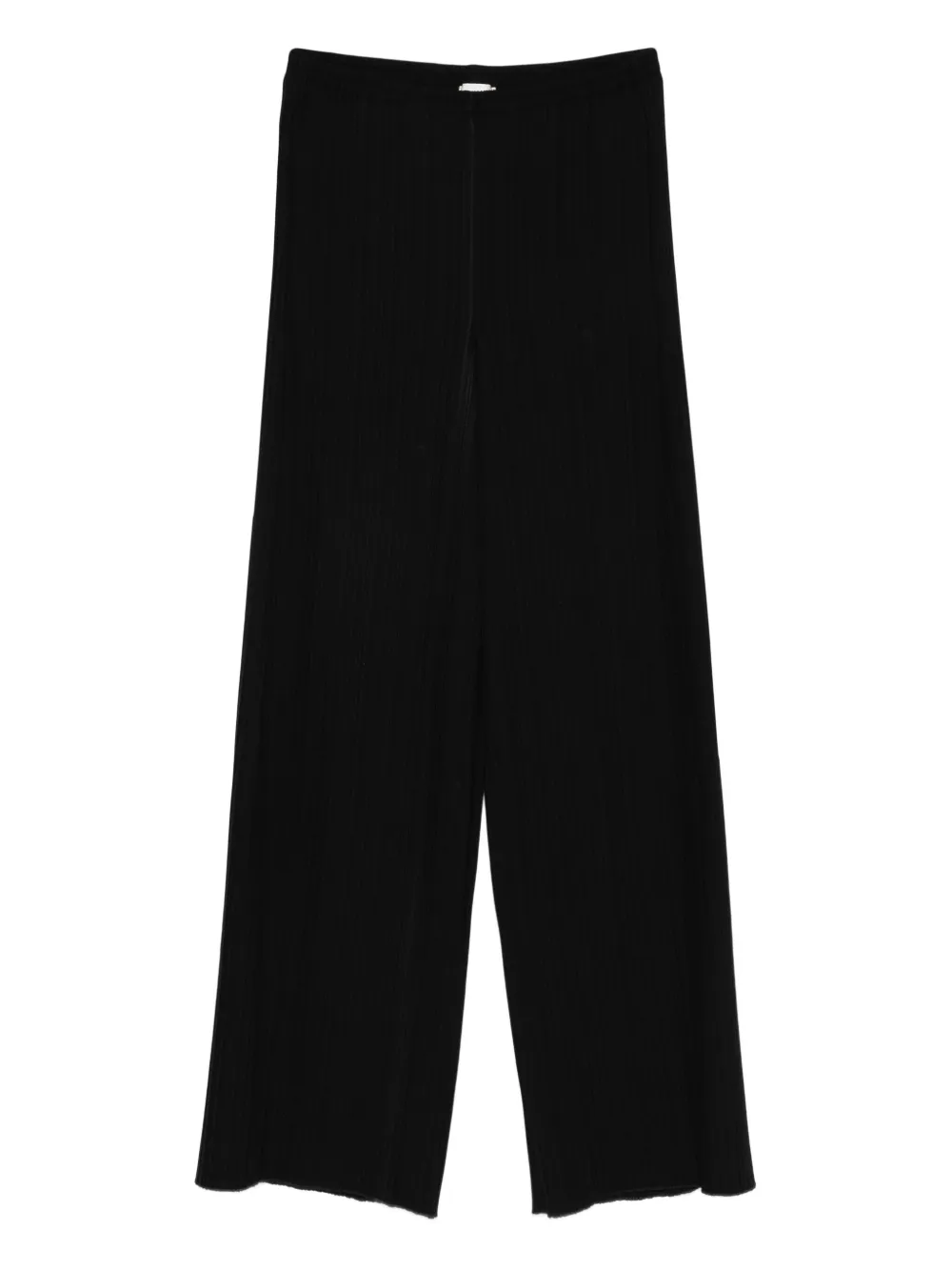 Forte plissé crepe trousers Zwart