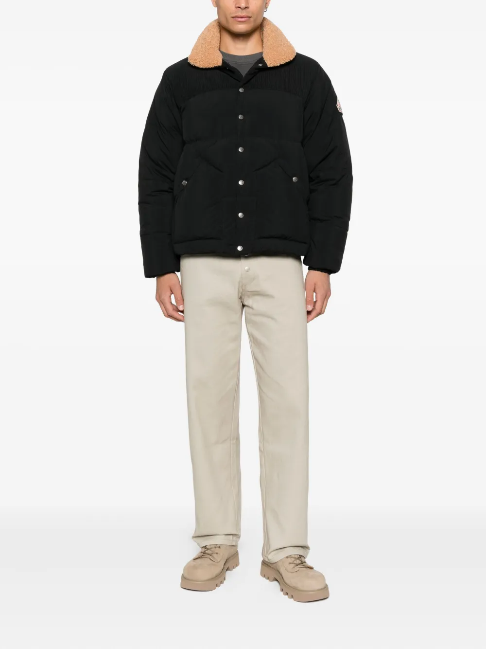 Pyrenex shearling-collar padded jacket | Down Jackets | Image 2