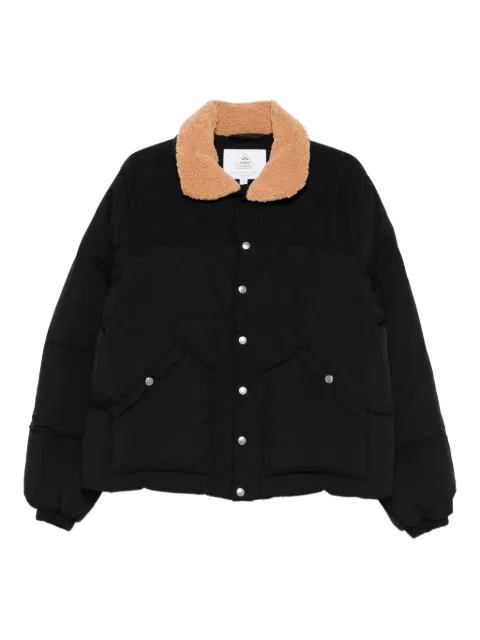 Pyrenex Gefütterte Jacke mit Shearling-Kragen