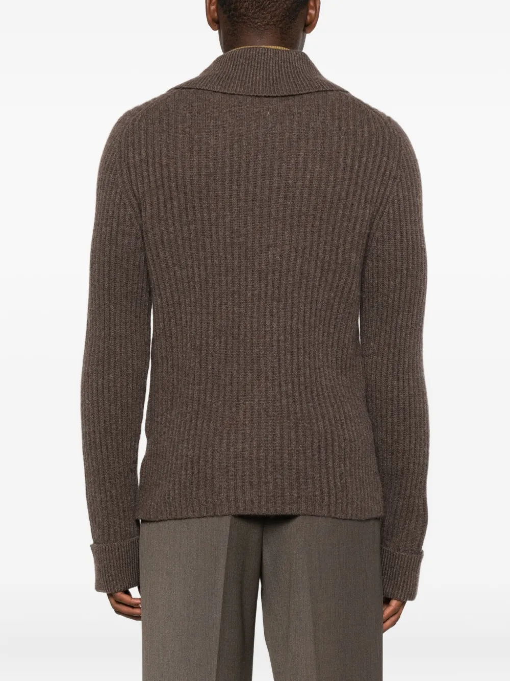 Simkhai Cashmere Cardigan In Brown