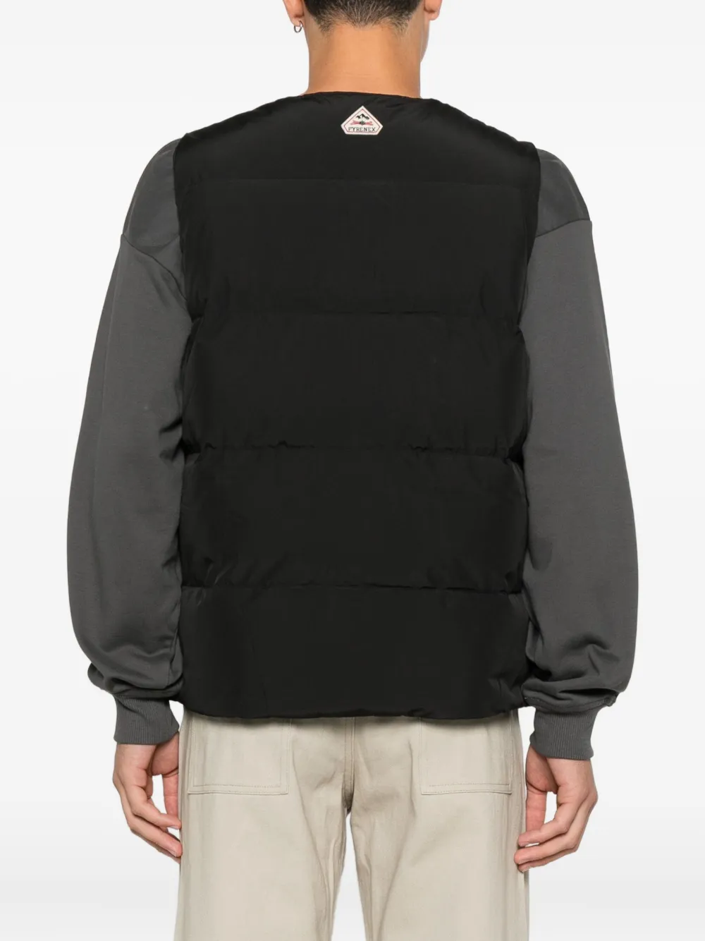 Pyrenex Zip-up Sleeveless Gilet In Black