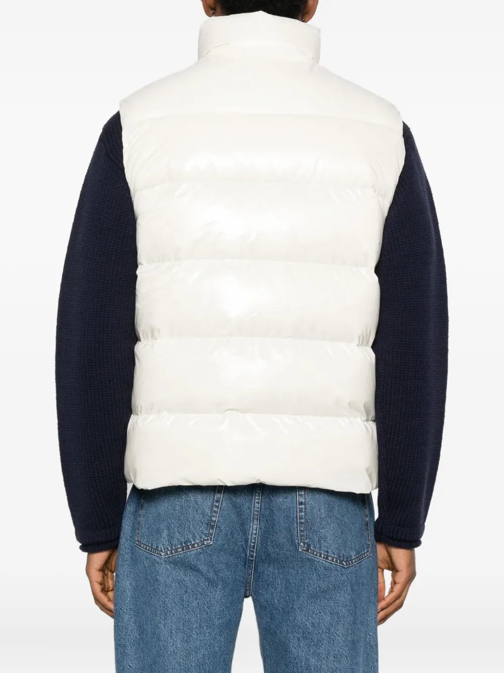 Pyrenex Logo-patch Gilet In White