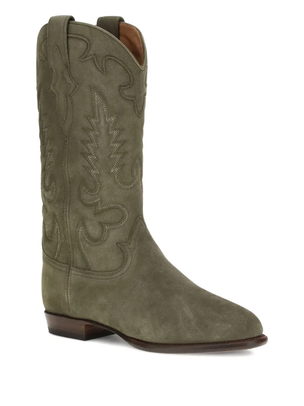 SHILOH HERITAGE embroidered suede cowboy boots | Cowboy Boots | Image 2