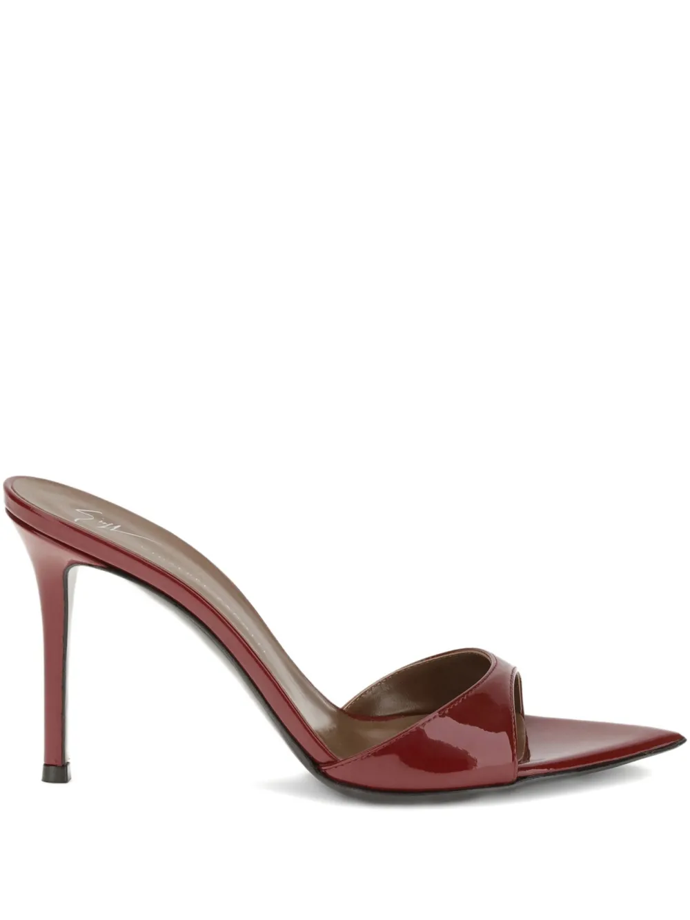 Giuseppe Zanotti 90mm pointed-toe stiletto sandals Red
