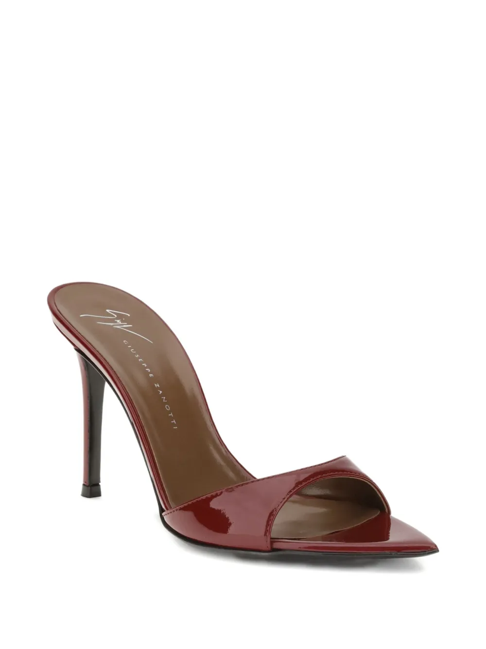 Giuseppe Zanotti 90mm pointed-toe stiletto sandals Red