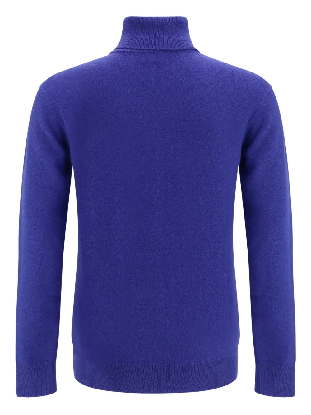 Saint Laurent Turtleneck Sweater In Blue