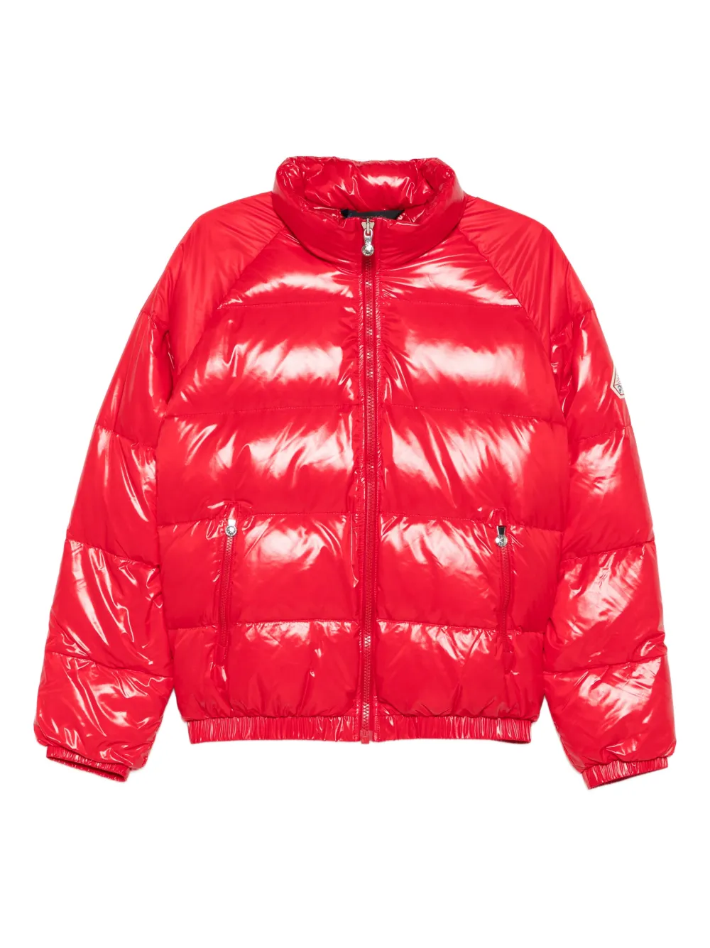Pyrenex zip puffer jacket | Red | Image 1