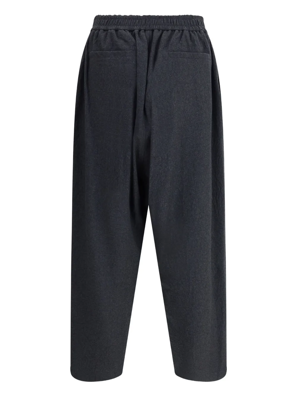 Giorgio Armani Broek met elastische taille - Grijs