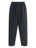 Giorgio Armani elastic-waist trousers - Grey