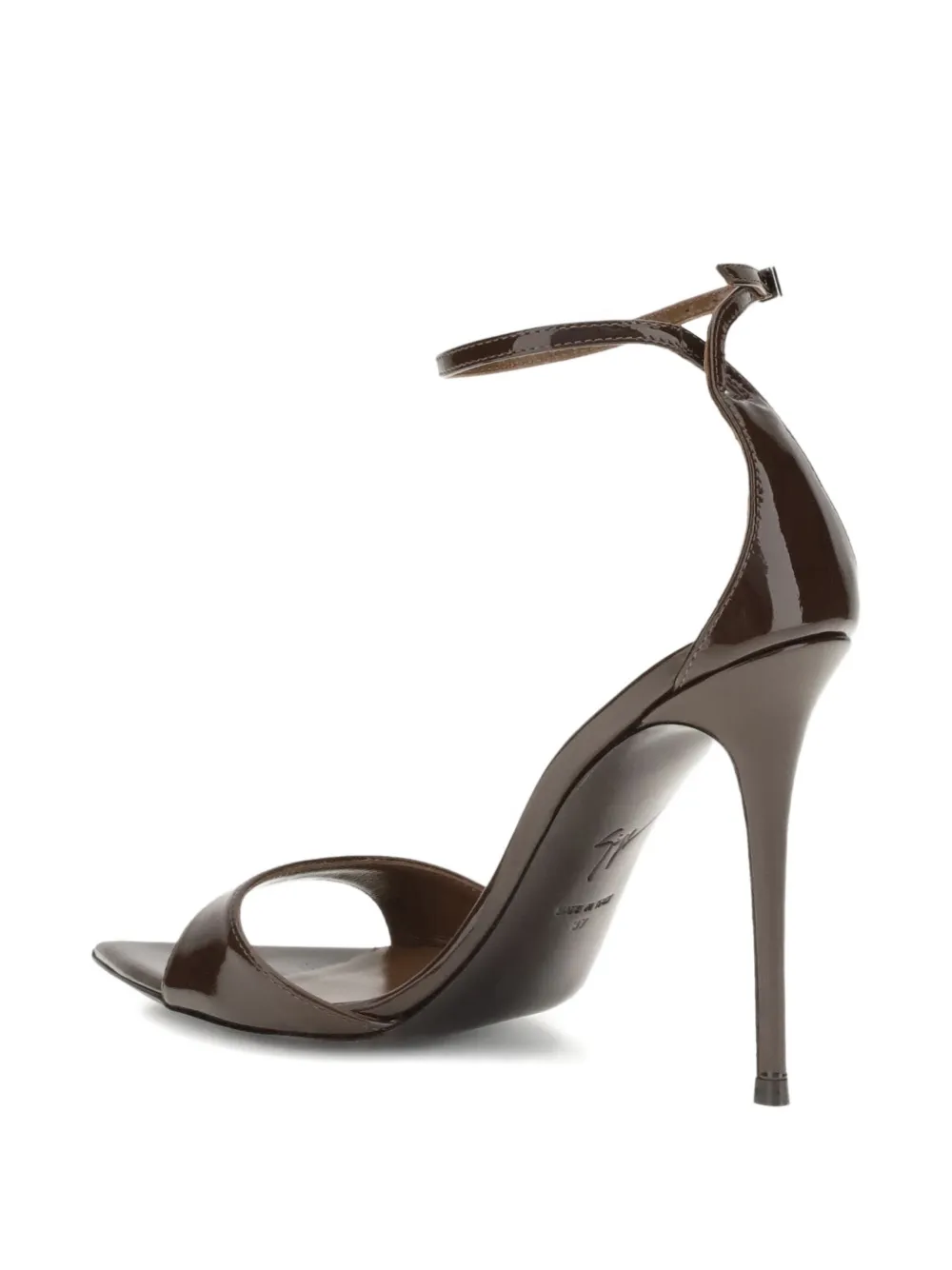 Giuseppe Zanotti 105mm pointed-toe ankle-strap sandals Black