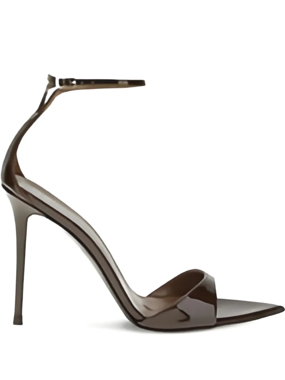 Giuseppe Zanotti 105mm pointed-toe ankle-strap sandals Black