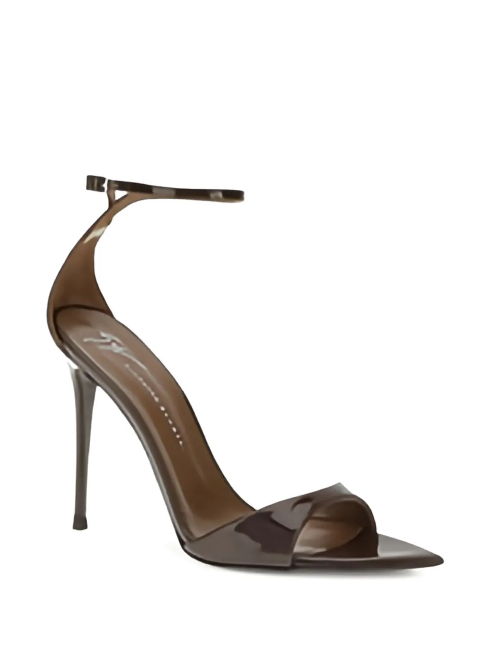 Giuseppe Zanotti 105mm pointed-toe ankle-strap sandals Black
