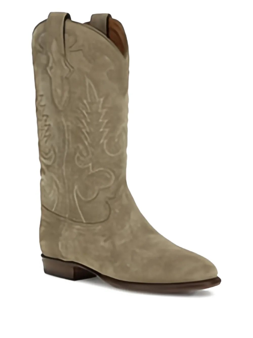 SHILOH HERITAGE embroidered suede cowboy boots | Cowboy Boots | Image 2