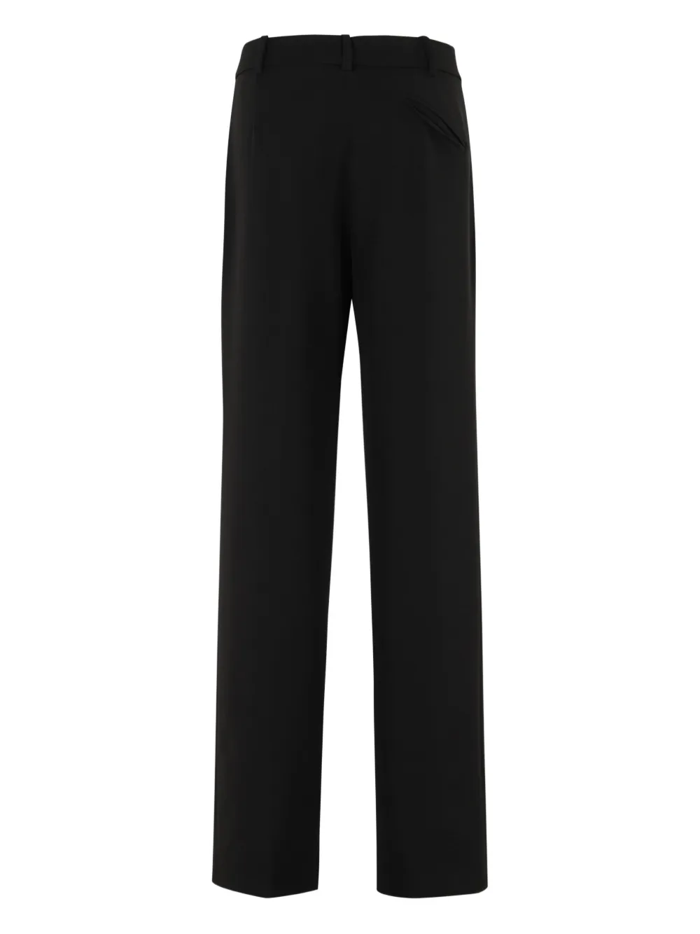 Federica Tosi pleated-pocket trousers Zwart