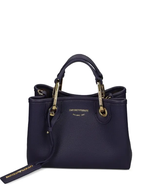 Emporio Armani Myea Tote Bag in Blue