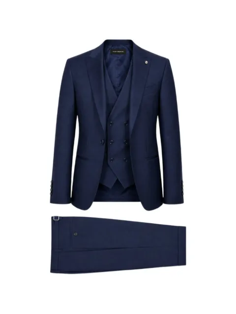 LUIGI BIANCHI MANTOVA three-piece single-breasted suit