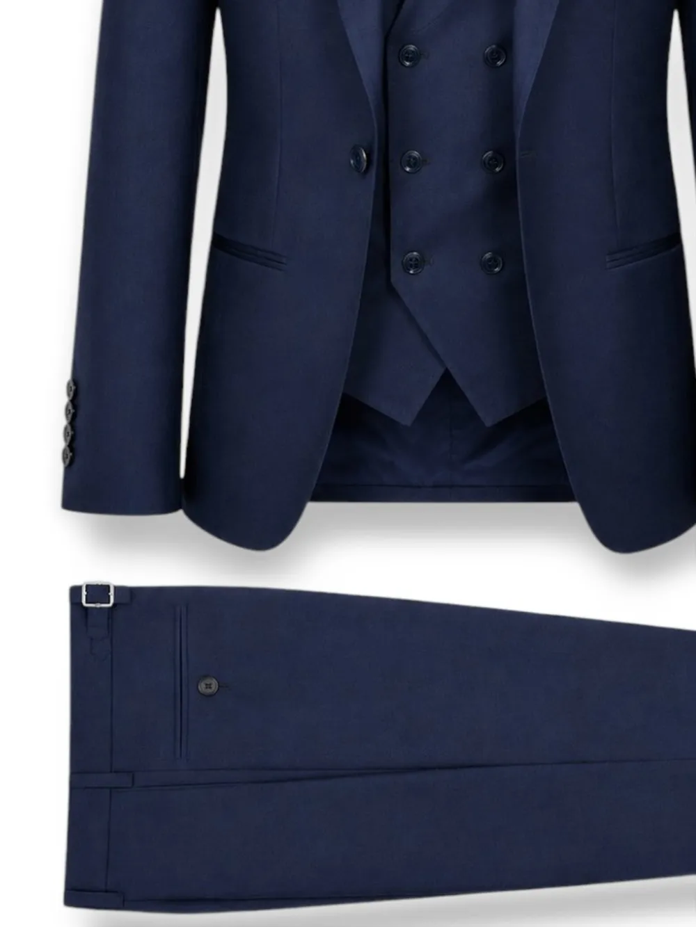 LUIGI BIANCHI MANTOVA Driedelig pak Blauw