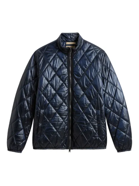 Woolrich diamond-quilted zip-front jacket