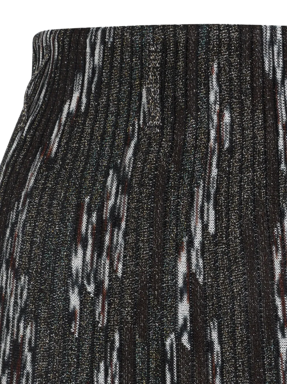 Missoni Lurex plooirok Zwart