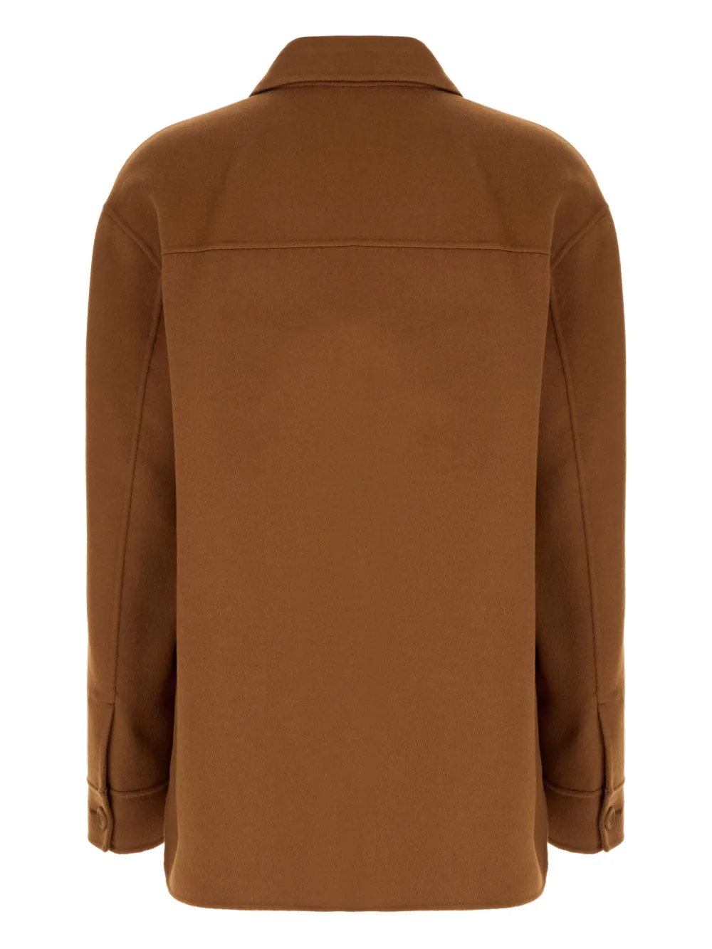 Max Mara Button-fastening Patch-pocket Jacket In Multi