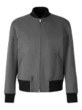 Lardini zip-front bomber jacket - Grey