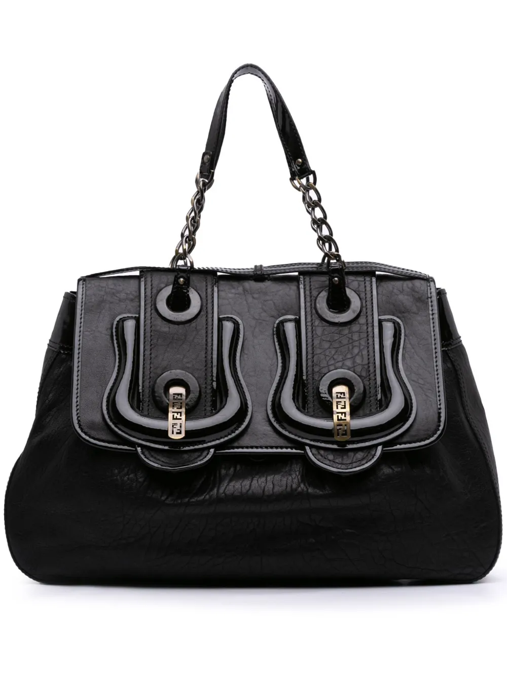 2000-2010 Large Leather B Bis Top Handle Bag handbag