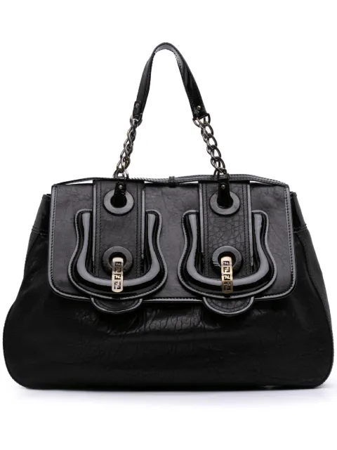 Fendi Pre-Owned bolsa de mano B Bis Top Handle Bag grande de piel 2000-2010