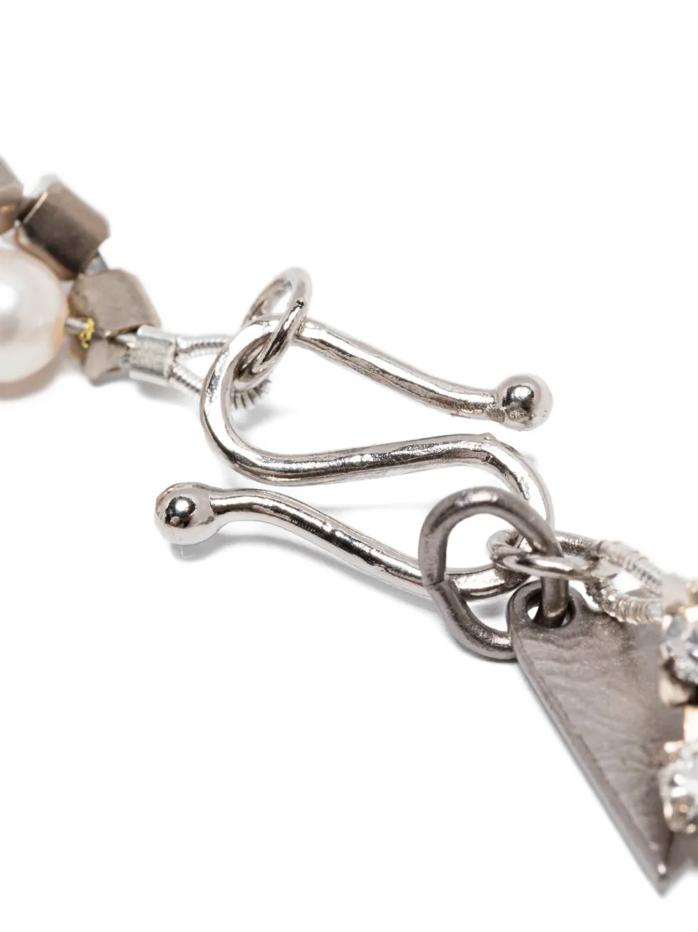 Forte Forte pearl-embellished necklace - Zilver