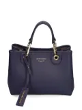 Emporio Armani double-handle tote bag - Blue