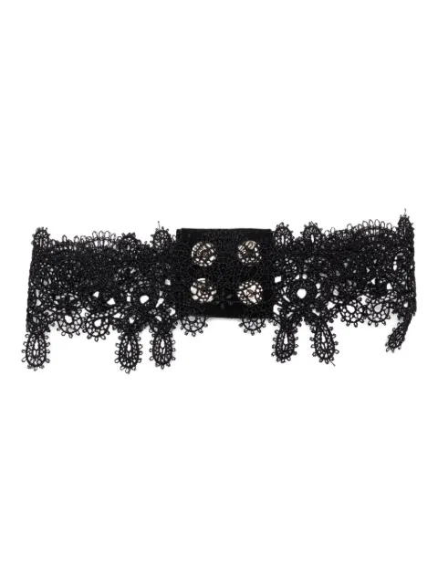 Manokhi Choker mit Spitze