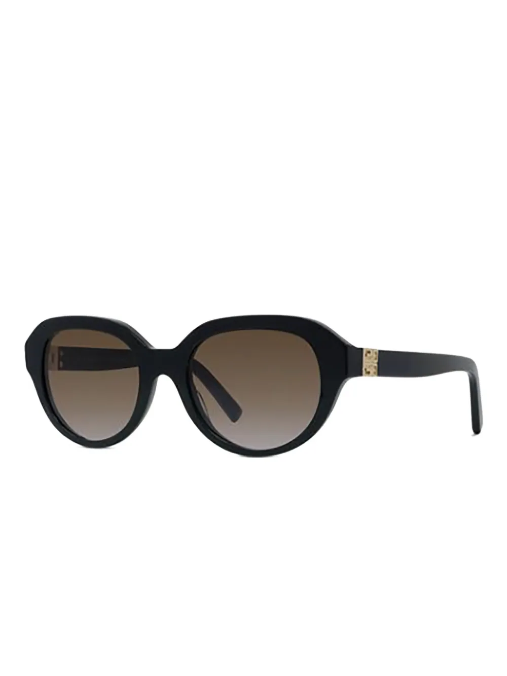 Givenchy Eyewear Zonnebril met geometrisch montuur en logodetail - Zwart