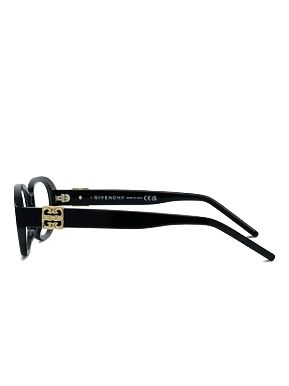 Givenchy Eyewear Oval-frame Glasses In Black