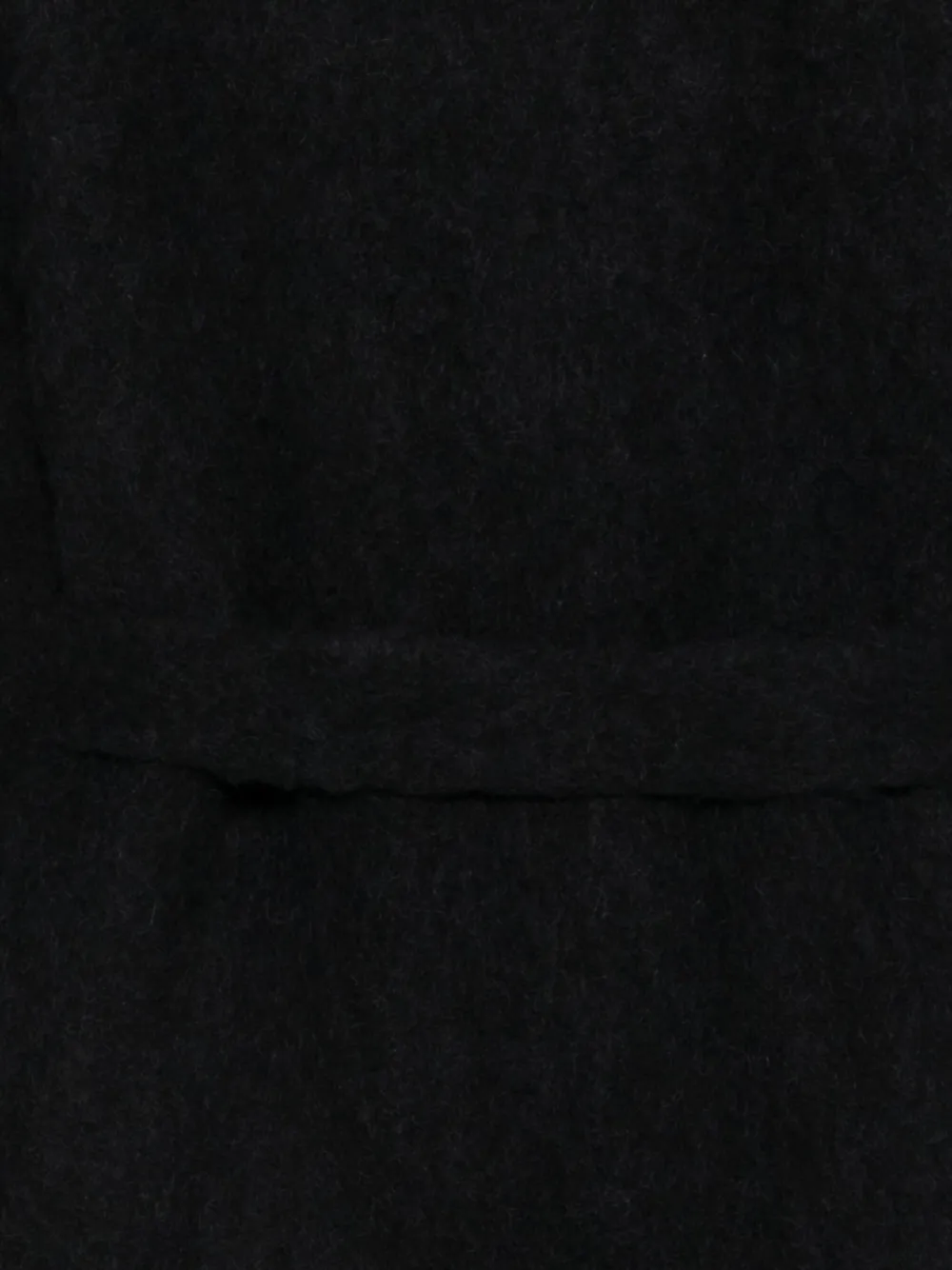 Uma Wang Vest met ceintuur Zwart