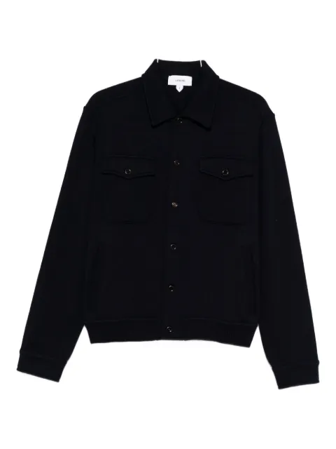 Lardini buttoned flap-pocket jacket