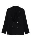 Lardini double-breasted buttoned jacket - Blue