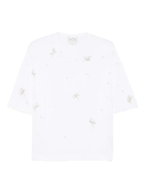 Forte Forte dragonfly embellished T-shirt