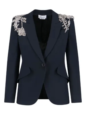 alexander mcqueen テーラードジャケット ダブルブレスト テーラードジャケット | ブラック | Alexander