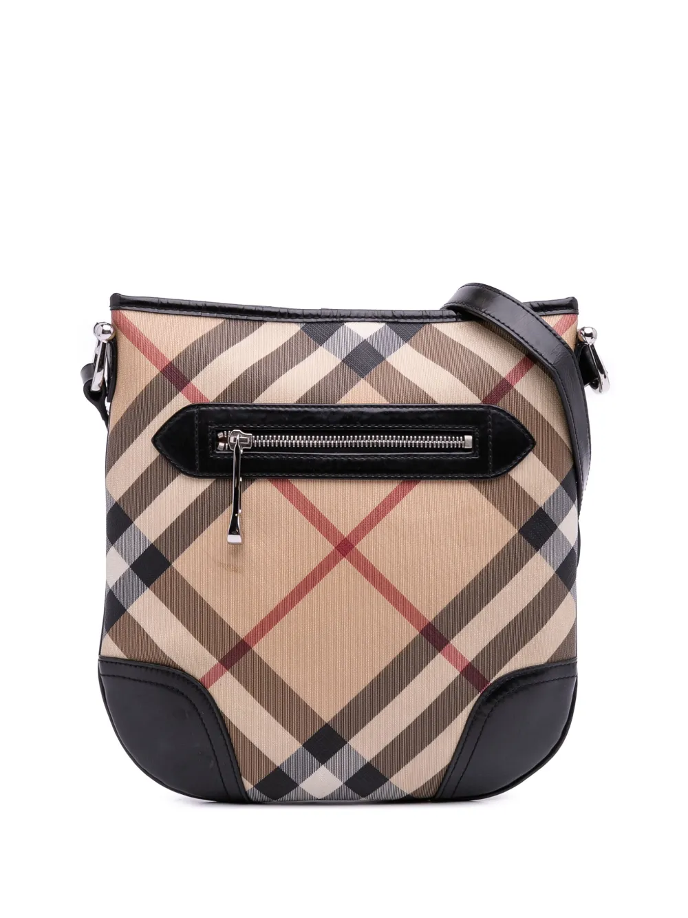 2000-2017 Supernova Check Coated Canvas Dryden crossbody bag
