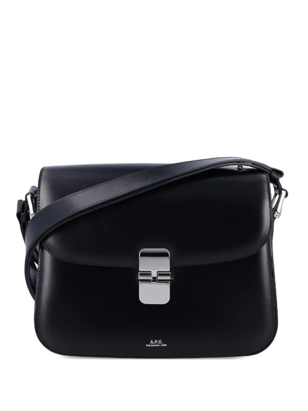 A.P.C. グレース ショルダーバッグ S | ブラック | FARFETCH JP