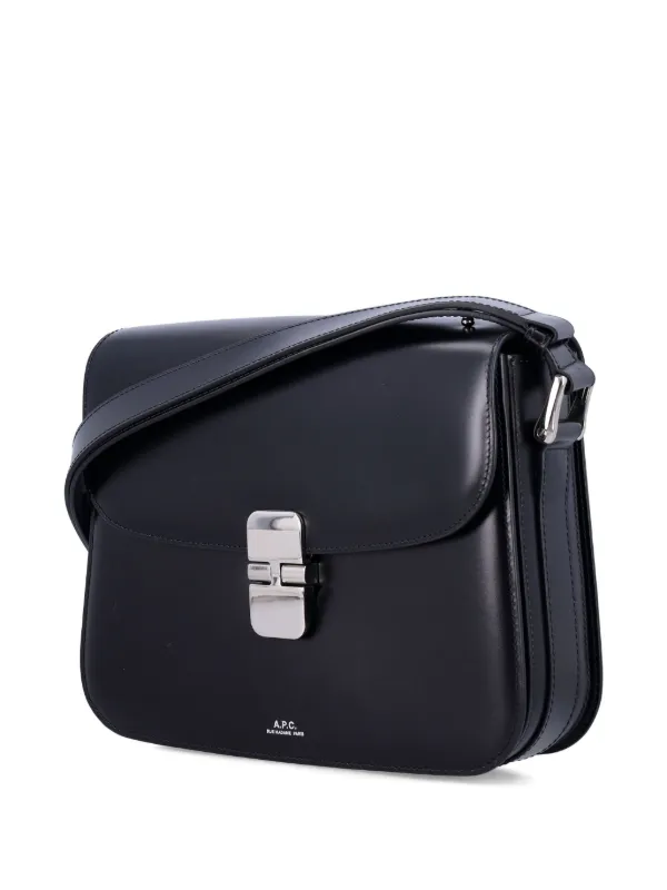 A.P.C. グレース ショルダーバッグ S | ブラック | FARFETCH JP