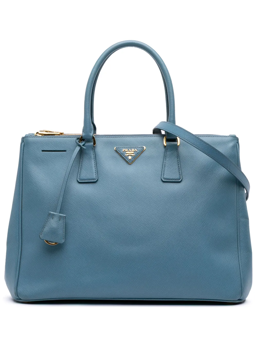Prada Pre-Owned 2000-2025 Large Saffiano Lux Galleria Double Zip Prada Pre-Owned 2000-2025 Large Saffiano Lux Galleria Double Zip