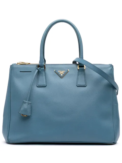 Prada Pre-Owned 2000-2025 Large Saffiano Lux Galleria Double Zip satchel