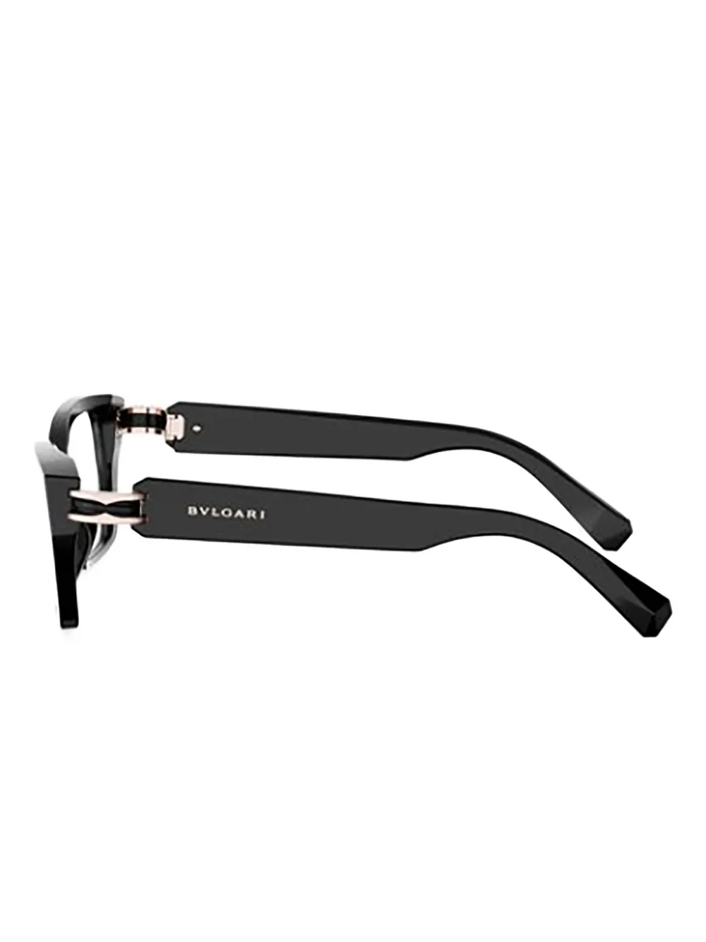  Bvlgari Rectangle-frame Glasses - Black 