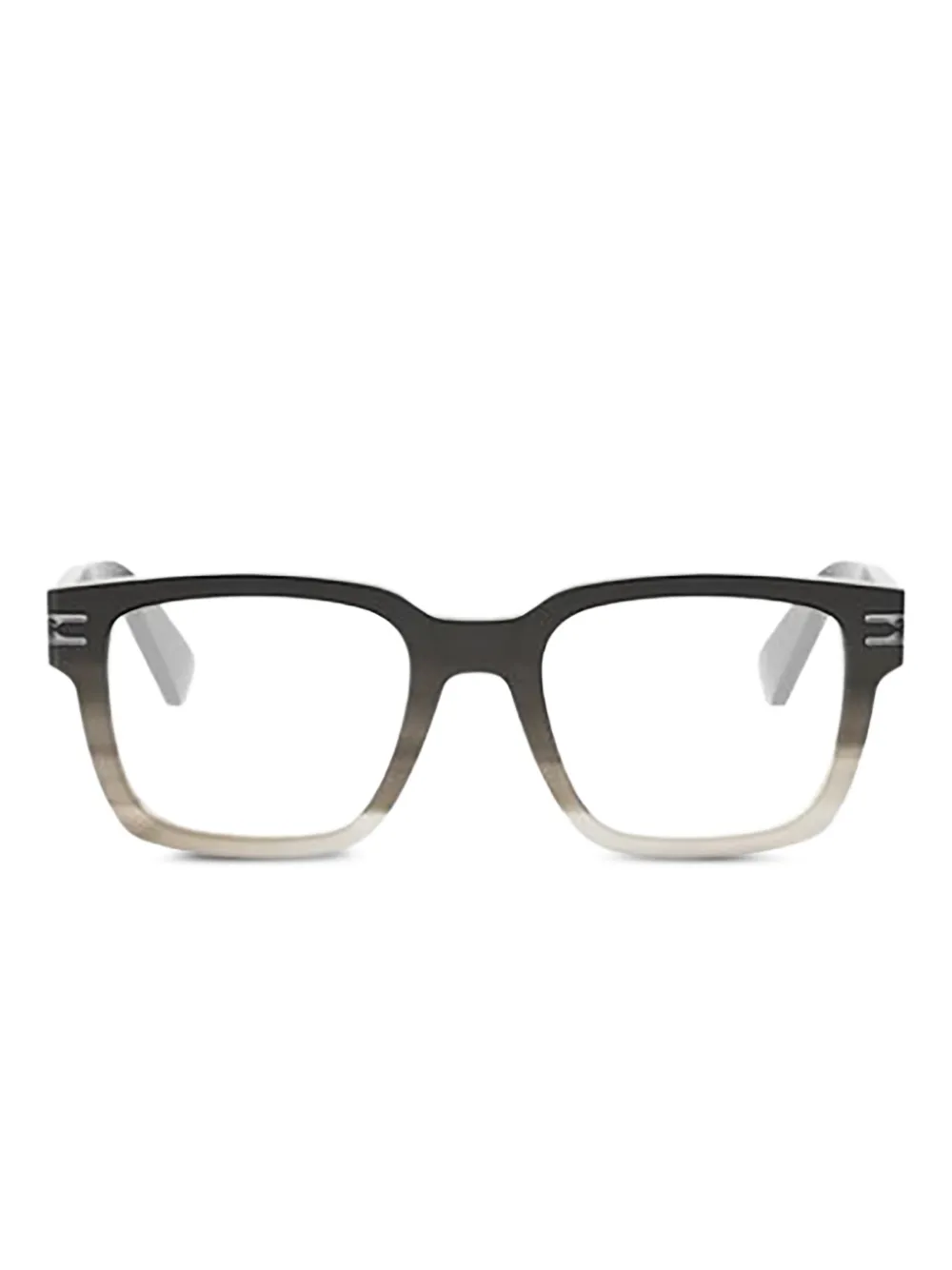Bvlgari lunettes de vue à monture rectangulaire | gris | Image 1