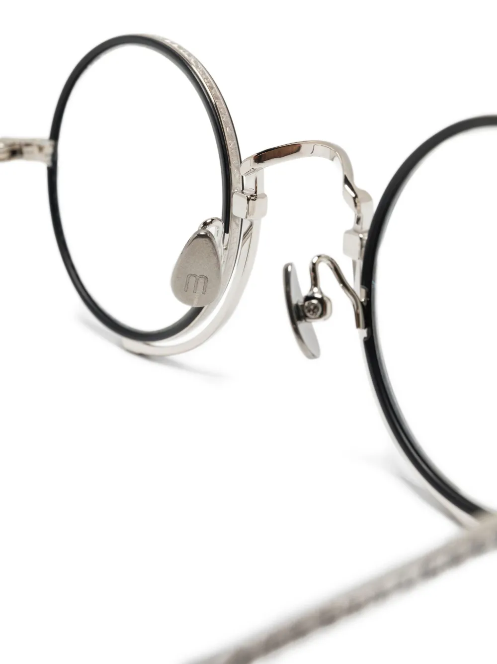 Matsuda Bril met rond montuur Zilver