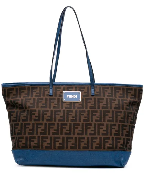 Fendi Pre-Owned 2010-2025 Zucca Canvas Roll tote bag